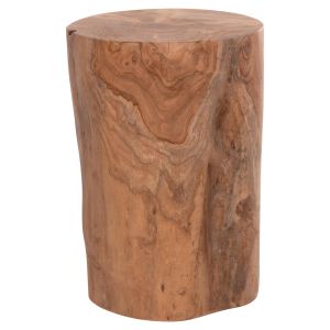 Coffee table Tronco Hm9374.21 teak wood - natural color Φ30x45cm.