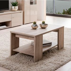 Coffee table Union gray oak 90.50x50.50x41.50cm