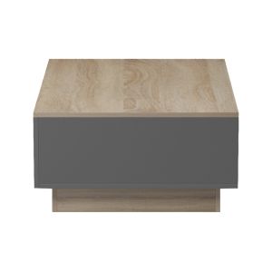 Winey coffee table in sonoma-anthracite color 90x60x31.5cm