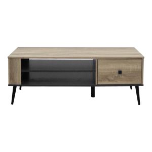 Coffee table Zezan in Sonoma-dark gray 120x51x44.5cm