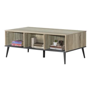Coffee table Zezan in Sonoma-dark gray color 121x60x44.5cm