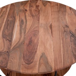 Coffee table acacia solid wood Hm8778,11 D90x40