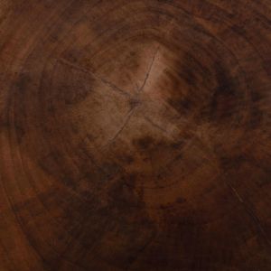 Round coffee table Pompu Hm9794.11 solid soare wood in natural color Φ60x35hcm.