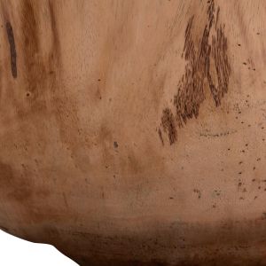Round coffee table Pompu Hm9794.11 solid soare wood in natural color Φ60x35hcm.