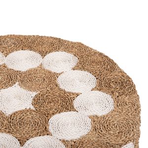 Coffee table round teak wood Hm7825 D81x45cm