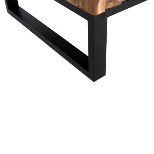 Coffee table solid teak wood Naturally Hm9355 120x70x48