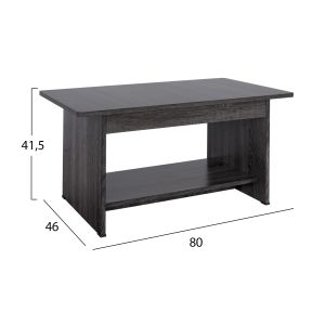 Coffee table gray color Hm2286,01