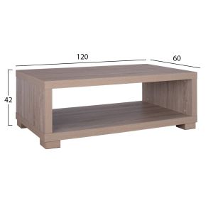 Coffee table sonoma color Hm2217,02