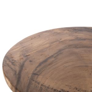 Coffee/side table Pumbe Hm9892 made of solid soar wood D39.5x40hcm