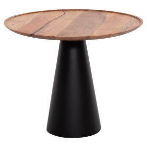 Coffee tables 2 pcs. Riff Hm9997 mango wood solid-iron base φ60 φ40 cm.