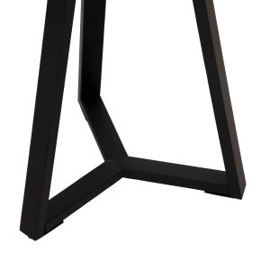 Coffee tables 2pcs. set Rocket Hm21090.01 Mdf in gray marble color Φ80cm &amp;amp;amp; Φ45cm
