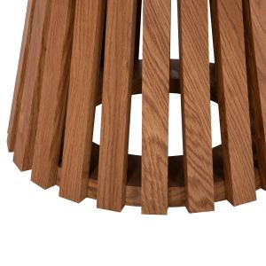 Coffee tables 2 pcs. set Talbert Hm21083 Mdf in natural wood color Φ80cmφ45cm