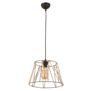 Black metal chandelier Hm7566,01 D30x81hcm