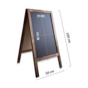 Blackboard-menu stand 50x25x100cm