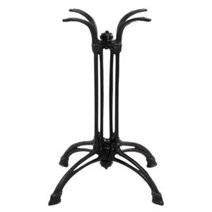 Черна чугунена основа за маса Jewel 72cm