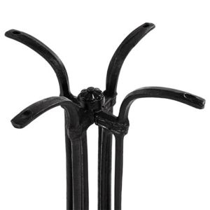 Черна чугунена основа за маса Jewel 72cm
