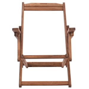 Шезлонг Limnos с облегалка Hm5799,01 62,5x97x105cm плажен/градински