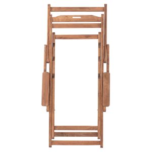 Шезлонг Limnos с облегалка Hm5799,01 62,5x97x105cm плажен/градински