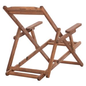 Шезлонг Limnos с облегалка Hm5799,01 62,5x97x105cm плажен/градински