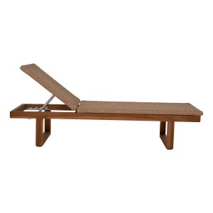 Шезлонг Patron масивно тиково дърво Hm5993 191x65x86hcm