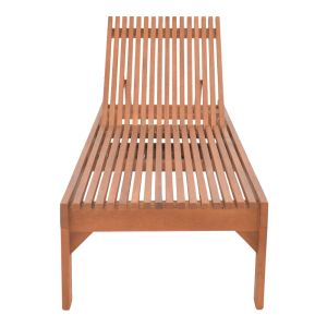 Шезлонг Sunnie меранти дърво в естествен нюанс 200x65x35см