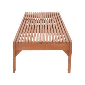 Шезлонг Sunnie меранти дърво в естествен нюанс 200x65x35см