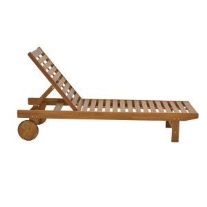 Шезлонг Weylar от акация масив 60x193x30