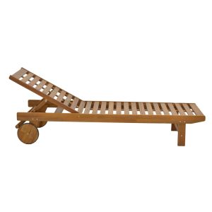Шезлонг Weylar от акация масив 60x193x30