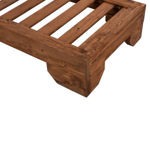 Шезлонг Wooden Heavy Duty Macedonia, орех, 204x77,5x29cm Hm5646,01