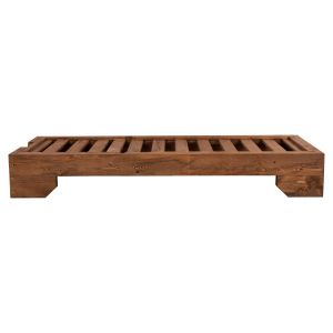 Шезлонг Wooden Heavy Duty Macedonia, орех, 204x77,5x29cm Hm5646,01