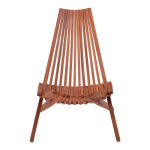 Шезлонг сгъваем естествен тиково дърво 101x63x80см