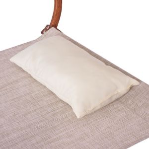 Шезлонг със сенник Colby 105x221x162cм плажен/ градински,- бор масив Hm5671,02