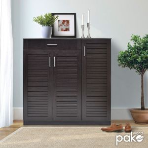 Shoe and bathroom cabinet 120x40x123