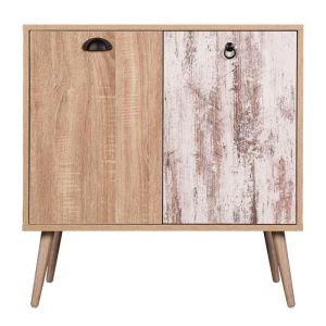 Шкаф за обувки 'lounge' в цвят сонома дъб - 75x37x75cm