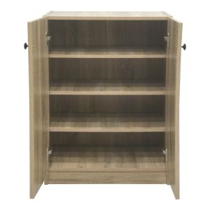 Ambera shoe cabinet, Sonoma color, 60x36.5x81.5 cm