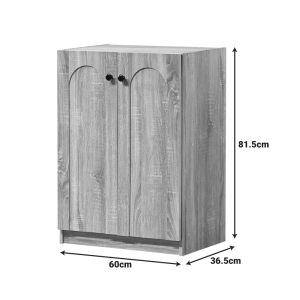Ambera shoe cabinet, Sonoma color, 60x36.5x81.5 cm