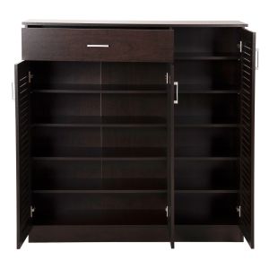 Шкаф за обувки Proby Hm9607,01 меламин цвят венге 120x37,5x121,5hcm