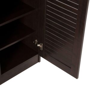 Шкаф за обувки Proby Hm9607,01 меламин цвят венге 120x37,5x121,5hcm