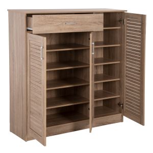 Шкаф за обувки Proby Hm9607,02 меламин цвят сонома 120x37,5x121,5hcm