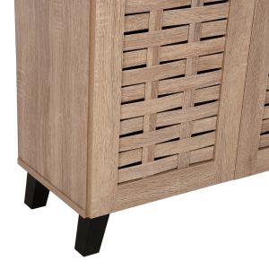 Шкаф за обувки Prody Hm9610,02 меламин цвят сонома 115x34x89hcm