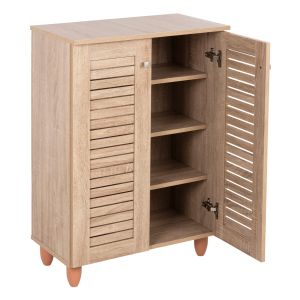 Шкаф за обувки Prolly Hm9608,02 меламин цвят сонома 60x34x88hcm