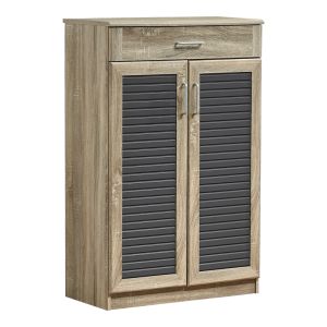 Shoe cabinet Sante 20 pairs Sonoma - dark gray color 80x37x123cm