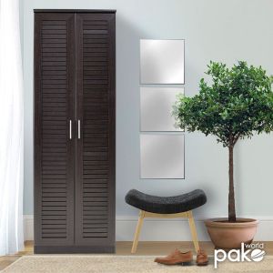 Шкаф за обувки Sante цвят венге 60x37x183