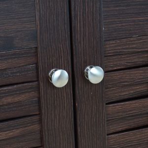 Shoe Cabinet Wooden 3 Doors Hm2211,01 Wenge 114x34x68 Hm2211,01