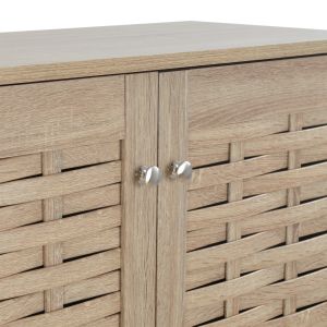 Шкаф за обувки Wooden 4 Doors Hm2210,02 Sonama 77x34x123 Hm2210,02