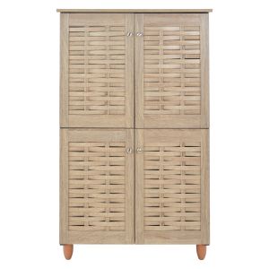 Шкаф за обувки Wooden 4 Doors Hm2210,02 Sonama 77x34x123 Hm2210,02