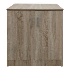 Shoe cabinet for 6 pairs Souken in Sonoma color 60x40x80cm