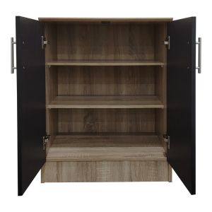 Shoe cabinet for 6 pairs Souken in Sonoma-dark gray 60x40x80cm