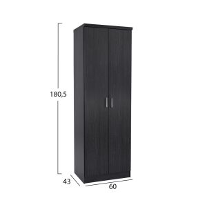 Shoe cabinet with 6 shelves 60x43x180.5