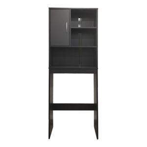 Шкаф за пералня Tazien в антрацитен цвят 60x24x168.5 см